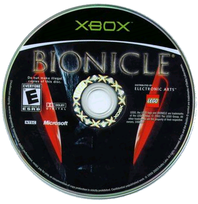 Bionicle (USA) Game Disc